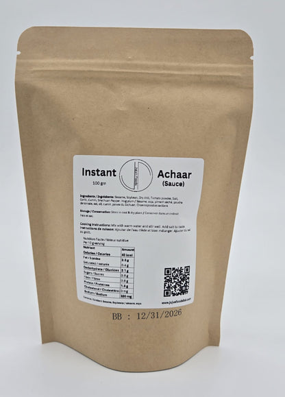 Instant Achaar(Sauce)